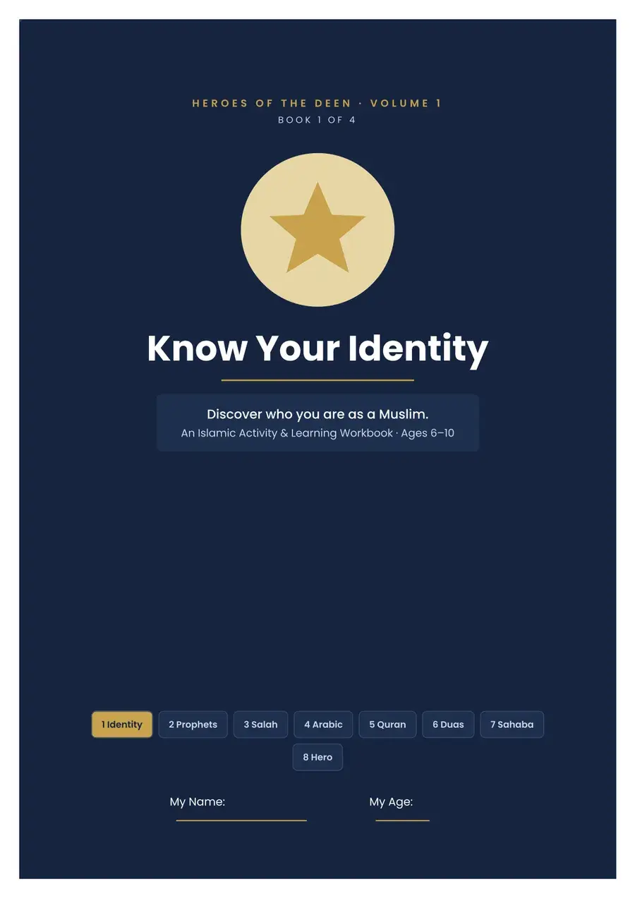Book 1 — Know Your Identity cover